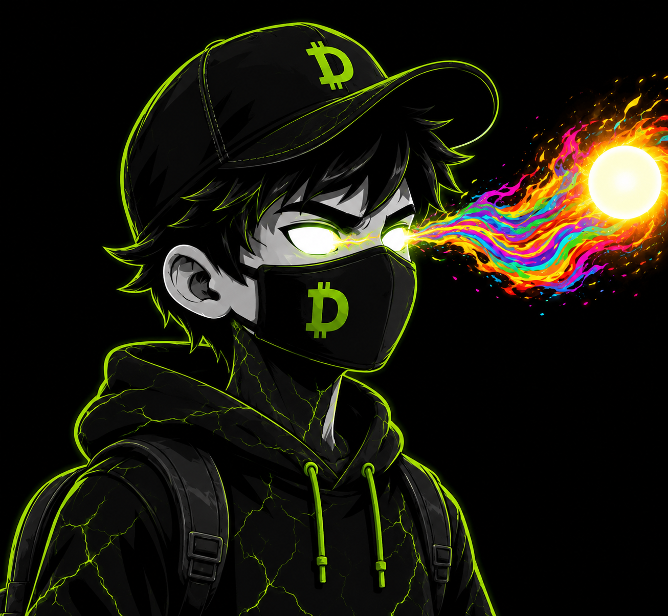 DERIK mascot portrait