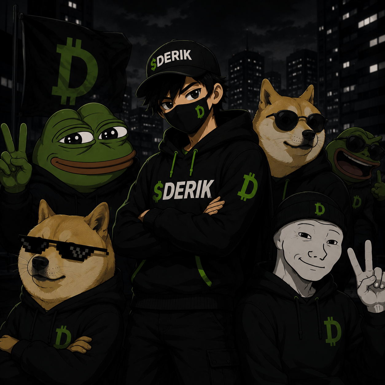 DERIK mascot — Celebrating with the community